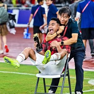 Timnas Indonesia Menutup laga akhir tahun Dengan melibas Arab Saudi 2 : 0 tanpa balas