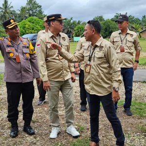 Kapolres dan Kajari Kuansing Tinjau TPS Di Sentajo Raya Kapolres : Alhamdulillah Partisipasi Pemilih Tinggi