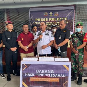 Tim Gabungan Geledah Kamar Dan Tes Urine Warga Binaan.