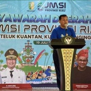 Bupati Kuansing Dr. H. Suhardiman Amby, Ak., M.Si, mengajak media aktif dalam memajukan sektor pariwisata