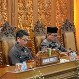 Bupati Kuansing Di wakili Pj Sekda dr.H Fahdiansyah, Sp.Og Hadiri Rapat Paripurna DPRD Kuansing