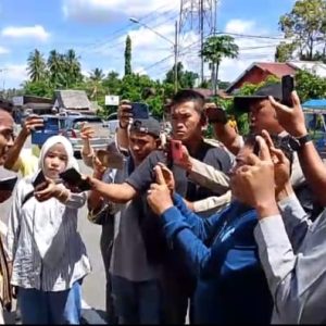 Aktivis Keselamatan lalu lintas Asosoiasi Pengerak Mahsiswa Pemerhati Kebijakan Bublik (KMPKP) Abdul Basit Datangi Kantor Satuan Lalulintas