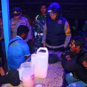 Gelar Patroli Gabungan Skala Besar, Polres Maros Sasar Penyakit Masyarakat