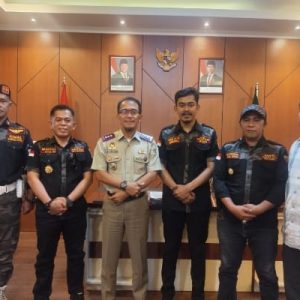 MPC Kiwal Garuda Hitam Maros Silaturahmi dengan Kepala BPN Maros