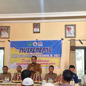 Musrenbang RKPDes 2026 Desa Borikamase Fokus pada Isu Perubahan Iklim dan Ketahanan Pangan