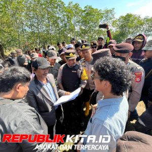 Eksekusi Lahan Empang di Maros Dikawal Aparat, Situasi Aman dan Terkendali