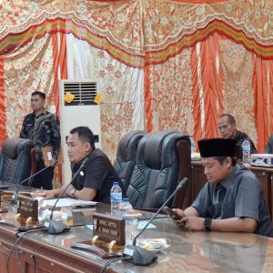Dewan Perwakilan Rakyat Daerah DPRD Kabupaten Pasaman Barat, Gelar Rapat Paripurna Agenda Nota Penyampaian Rancanggan (APBD) Perubahan 2025
