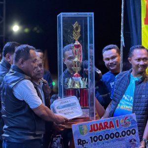 Pacu Jalur HUT Kuansing Ke-26 Resmi Ditutup, Berikut Urutan Peringkat Juara