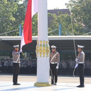 Polres Maros Bertindak Sebagai Pelaksana Upacara Hari Kesadaran Nasional Tingkat Kabupaten Maros