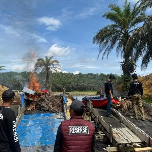 Polsek Singingi Pastikan Tak Ada Aktivitas PETI di Kebun Lado Seperti yang Diberitakan