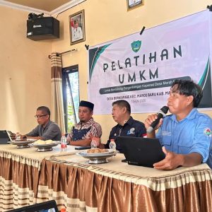 DESA BORIKAMASE GELAR PELATIHAN UMKM UNTUK PERKUAT KOPERASI MERAH PUTIH