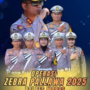 Polres Maros Siap Gelar Operasi Zebra Pallawa 2025