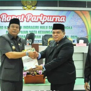 Dipimpin Sabtu Pradansyah Sinurat Wabup Inhu, Sampaikan Nota Keuangan APBD 2026 pada Rapat Paripurna DPRD