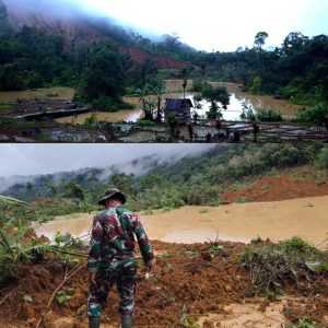 Longsor di Nagari Sinuruik Menjelang Waktu  Subuh Telah  Memakan korban, dan Ancaman Banjir Bandang. 1001 Warga Mengungsi Ke Bateh Samauk Sinuruik