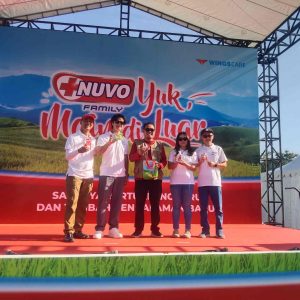 Cegah Risiko Brain Rot, Dion Wiyoko dan NUVO Family Ajak Ratusan Anak di Makassar Bermain di Luar