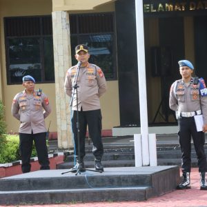 Kapolres Maros Tekankan Personel Jauhi Pelanggaran, Kapolres: Jaga Marwah Nama Baik Institusi