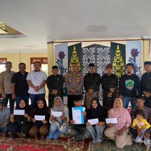 Berkolaborasi Dengan LAMR Kab Inhu, Polsek Pasir Penyu Selesaikan Perkara Pencurian Melalui RJ