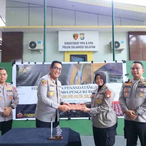 Kapolda Sulsel Kukuhkan Direktorat Reserse PPA dan PPO, Tegaskan Komitmen Perlindungan Kelompok Rentan