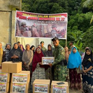Langkah Juang Waspada Menggema di Peleton Beranting 2025, Yonif 432/WSJ Tunjukkan Semangat Infanteri Sejati.