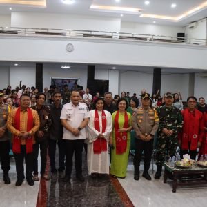 Pastikan Ibadah Natal Aman, Kapolres Maros Bersama Forkopimda Pantau Gereja dan Pos Pengamanan