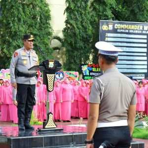 Kapolda Sulsel Pimpin Upacara Laporan Kenaikan Pangkat Personel Polri dan PNS Polri Periode 1 Januari 2026