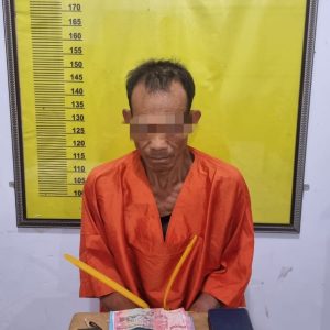 Kakek Petani Pemilik 13 Paket Sabu Diringkus Polsek Batang Cenaku