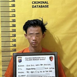 Karyawan Pasar Malam Asal Jambi Diringkus Polsek Rengat Barat Terkait Dugaan Pencabulan Anak