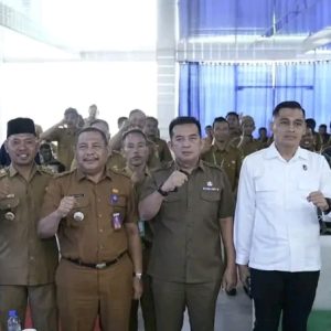 Sekda Zulfahmi Adrian, Resmi Membuka Bimtek Keuangan Desa se-Kabupaten Inhu