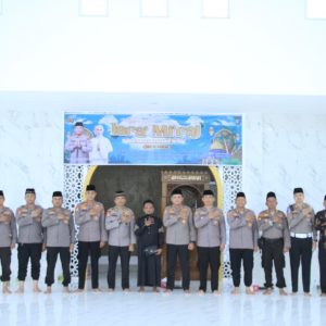 Peringatan Isra’ dan Mi’raj Polres Inhu, AKBP Eka: Jadikan Renungan Untuk Memberikan Pelayanan Terbaik
