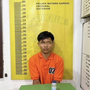 Bawa Sabu Dari Inhil, Pemuda Ini Disergap Polsek Batang Gansal Saat Melintas