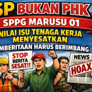 SP Bukan PHK, SPPG Marusu 01 Nilai Isu Tenaga Kerja Menyesatkan, Pemberitaan Harus Berimbang