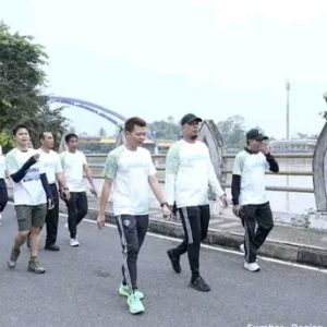 Diikuti Ribuan Runers, Bupati Ade Lepas Peserta PSMTI RUN 5K dan 10K