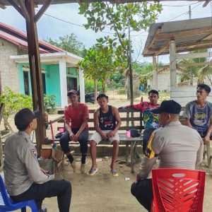 Bangun Kesadaran Kolektif, Polsek Peranap Terus Beri Himbauan Larangan PETI