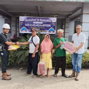 PKS PT Karisma Agro Sejahtera Salurkan 200 Paket Sembako kepada Masyarakat Sekitar