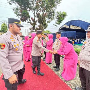 Laksanakan Kunjungan Kerja Perdana, Ini Penekanan Kapolres Inhu ke Jajaran