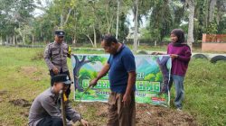 Harapan Kebersamaan Mencintai Lingkungan, Polsek Pasir Penyu Sosialisasi Greenpolicing