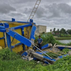 Belum Ada Perbaikan, Warga Tagih Tanggung Jawab Pemerintah atas Pamsimas Majannang yang Roboh