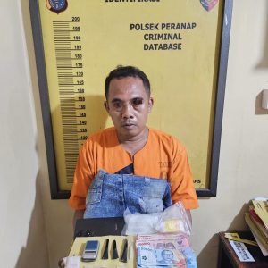 Miliki Tiga Paket Sabu DH Diringkus Polsek Peranap