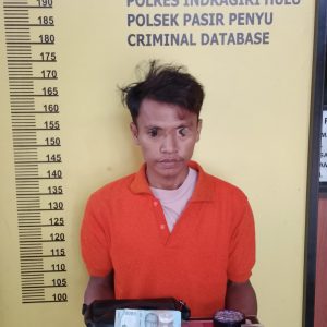 Jadikan Halaman Kantor Desa Sebagai Tempat Transaksi Sabu, TO Polsek Pasir Penyu Diringkus