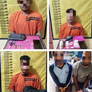 Polisi Dari Sektor Rengat Barat Tangkap “Dukun” dan Kroni, Ini Kasusnya