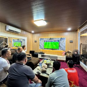 Semarak Piala Dunia 2026, Forkopimda Inhu Gelar Nobar Penuh Kebersamaan