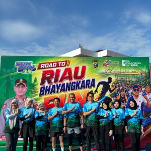 Ratusan Pelari Ramaikan Fun Run 8K Road to RBR 2026 di Polres Inhu