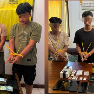 Belum Genap Sebulan Menjabat, Kanit Reskrim Polsek Batang Cenaku Langsung Tancap Gas, 5 Pelaku Narkoba Dibui