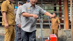 Polsek Lirik Dukung Ketahanan Pangan Melalui Penanaman Jagung Pipil Kuartal II di Desa Sungai Sagu