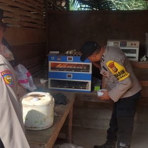 Polsek Lirik Dukung Ketahanan Pangan Nasional, Bhabinkamtibmas Sambangi Kelompok Tani di Desa Seluti