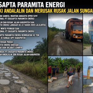 Truk Bermuatan 40 Ton Lintasi Jalan Kelas III, Fahrizal Minta Izin PT Ekasapta Paramita Energi Dicabut