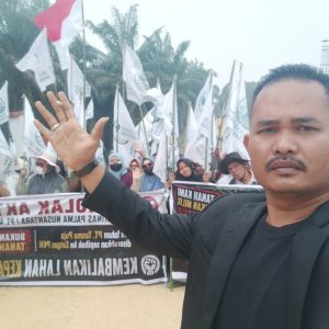 Aksi Damai Warga Kepayang Sari: Hentikan Operasional PT Agrinas Palma di Lahan Eks PT Tasma Puja