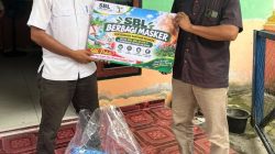 PT SBL Gerak Cepat! Salurkan 39.350 Masker ke 20 Titik di Sentajo Raya Kuansing, Sasar Warga dan Sekolah di Teratak Air Hitam